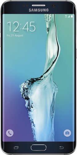  Samsung - Galaxy S6 edge+ 4G LTE with 64GB Memory Cell Phone - Black Sapphire (Sprint)