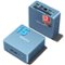 GEEKOM - IT13 Mini PC, Intel 13th Gen Intel i5-13600H, 16GB RAM& 1TB NVMe Gen4*4 SSD, Windows 11 Pro Pre-installed - Blue-Front_Standard