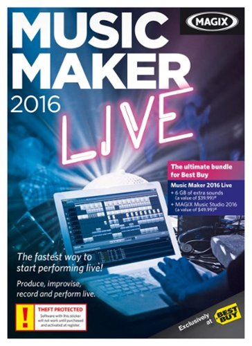  MAGIX - Music Maker Live 2016 Music Studio Software