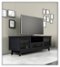 Salamander Designs - A/V Cabinet for Most Flat-Panel TVs Up to 80" - Black-Front_Standard 