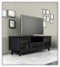 Salamander Designs - A/V Cabinet for Most Flat-Panel TVs Up to 80" - Black-Front_Standard