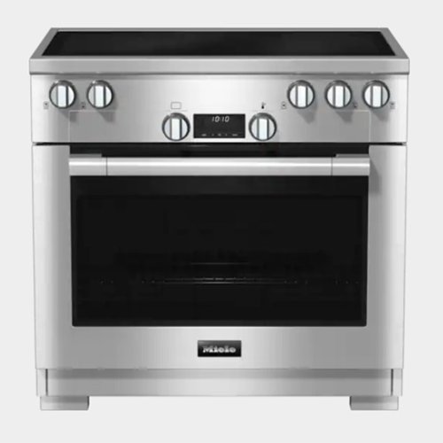 Miele - HR 1432i-3 36" Freestanding Induction Range with TwinPower Convection - Clean Touch Steel