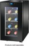 Insignia™ - 8-Bottle Wine Cooler - Black-Front_Standard