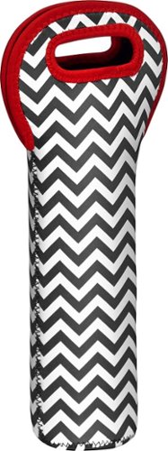 Modal™ - Wine Tote - Black/White-Angle_Standard 