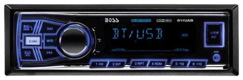 BOSS Audio - CD - Built-In Bluetooth - Apple® iPod®- Ready - In-Dash Receiver - Black-Front_Standard 