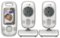 VTech - Video Baby Monitor with (2) 2.4GHz Cameras and 2" Screen - White/Silver-Front_Standard