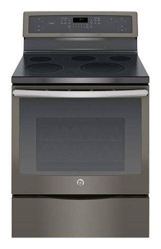  GE - Profile Series 5.3 Cu. Ft. Self-Cleaning Freestanding Electric Convection Range