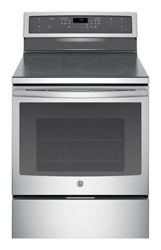  GE - Profile Series 5.3 Cu. Ft. Self-Cleaning Freestanding Electric Induction Convection Range