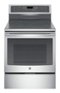 GE - Profile Series 5.3 Cu. Ft. Self-Cleaning Freestanding Electric Induction Convection Range-Front_Standard 