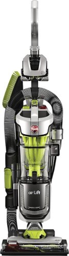  Hoover - Air Lift Deluxe Bagless Upright Vacuum - Silver
