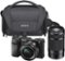 Sony - Alpha a6000 Mirrorless Camera with 16-50mm and 55-210mm Lens Kit - Black-Front_Standard