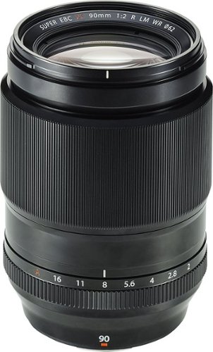 Fujifilm XF90mmF2 LM WR Lens - Black WORLDWIDE DELIVERY