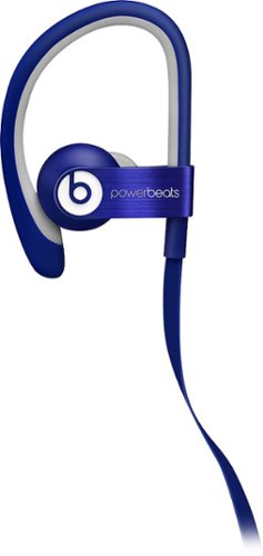  Beats - PowerBeats Clip-On Earbud Headphones - Blue