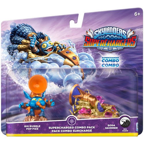  Activision - Skylanders SuperChargers SuperCharged Combo Pack (Big Bubble Pop Fizz/Soda Skimmer)