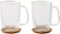 Caribou Coffee - Double-Wall Coffee Mugs (2-Pack) - Clear-Angle_Standard