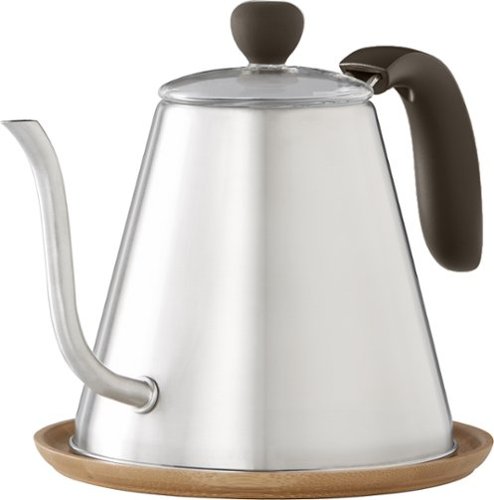  Caribou Coffee - 34-Oz. Stainless Steel Kettle - Silver