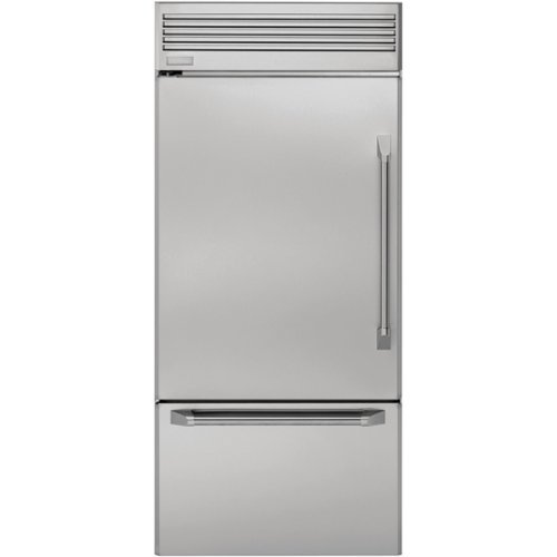 Monogram - 21.3 Cu. Ft. Bottom-Freezer Refrigerator - Stainless Steel-Front_Standard 