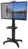 Kanto - MTMA Plus Mobile TV Cart For Most 32" - 55" Flat-Panel TVs - Black-Front_Standard