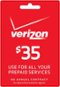 Verizon - $35 Prepaid Top-Up Card - Red-Front_Standard