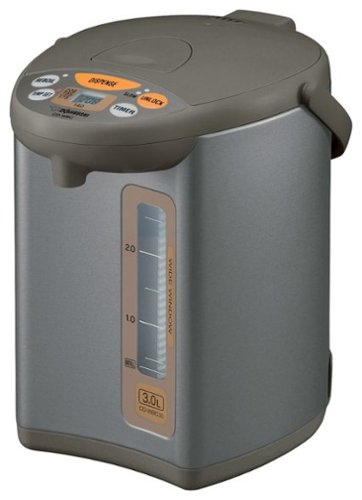 Zojirushi - Micom 3L Water Boiler and Warmer - Silver/Brown-Angle_Standard 