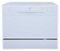 SPT - 22" Tabletop Portable Dishwasher - White-Front_Standard