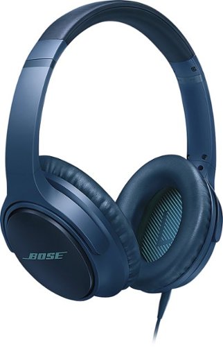 Bose - SoundTrue® Around-Ear Headphones II (Samsung and Android) - Navy Blue-Front_Standard 