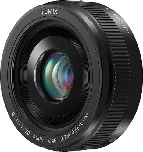 Panasonic Lumix G 20mm f/1.7 II ASPH. Lens Black H-H020AK - Best Buy