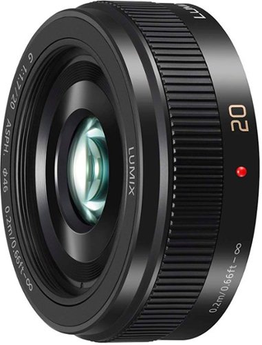 Panasonic Lumix G 20mm f/1.7 II ASPH. Lens Black H-H020AK - Best Buy