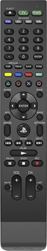  PDP - Official Universal Media Remote for PlayStation 4 - Black