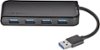 Insignia™ - 4-Port USB 3.0 Hub - Black-Front_Standard