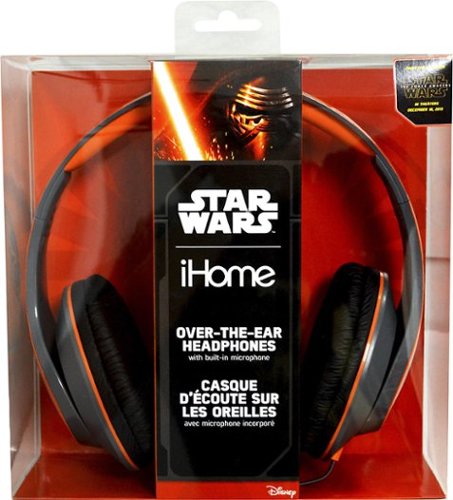  iHome - Star Wars Episode VII Over-the-Ear Headphones - Black