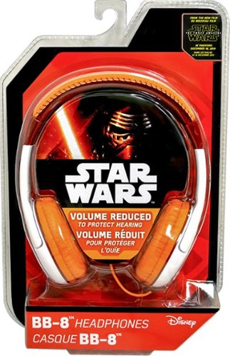  KIDdesigns - Star Wars Episode VII Youth Over-the-Ear Headphones - Blue/White/Pink