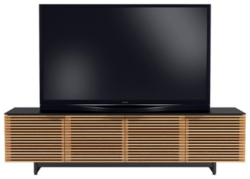 BDI - Corridor Low Cabinet for Most TVs Up to 85" - White Oak