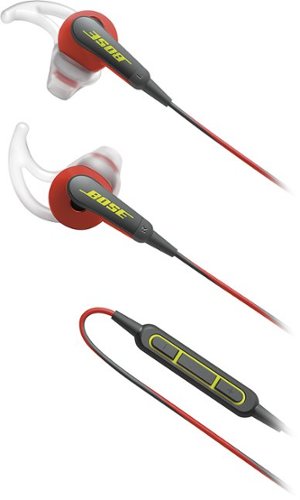  Bose - SoundSport® Wired In-Ear Headphones (iOS) - Power Red