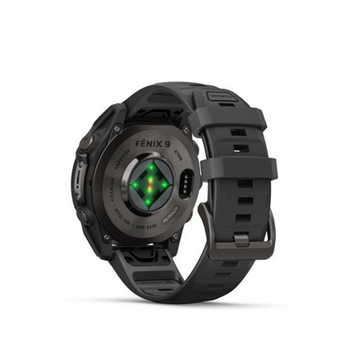 Garmin fēnix 9 AMOLED GPS Smartwatch 47mm Fiber-reinforced polymer - Black Silicone Band - (2026) BUY ONLINE