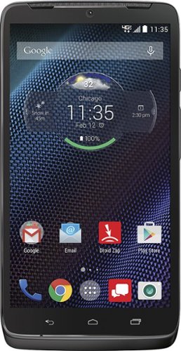  Motorola - DROID TURBO 4G LTE with 32GB Memory Cell Phone - Sapphire Blue