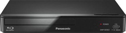 Panasonic - Streaming Wi-Fi Built-In Blu-ray Player - Black