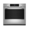 KitchenAid - 27" Smart Built-In Single Wall Oven with Assisted Cook Cycles - Stainless Steel-Front_Standard