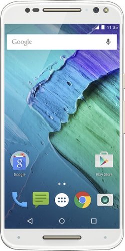  Motorola - Moto X Pure 4G with 32GB Memory Cell Phone (Unlocked) - White