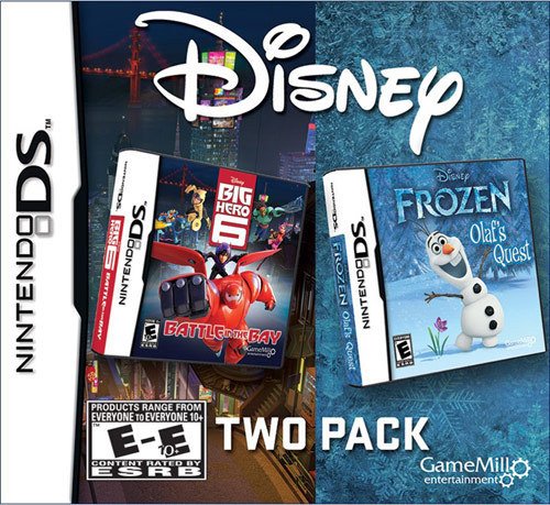  Big Hero 6: Battle in the Bay &amp; Disney Frozen: Olaf's Quest 2-Pack - Nintendo DS