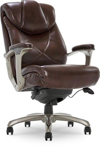 La-Z-Boy - Air Bonded Leather Executive Chair - Coffee Brown