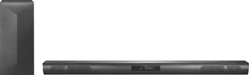  LG - 2.1-Channel Soundbar with Wireless Subwoofer - Black