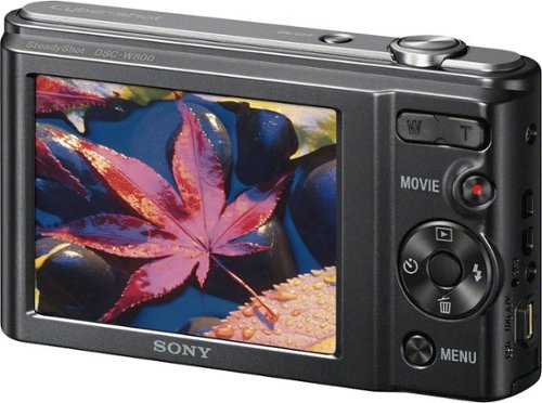 Sony DSC-W800 20.1-Megapixel Digital Camera - Black HOW TO BUY