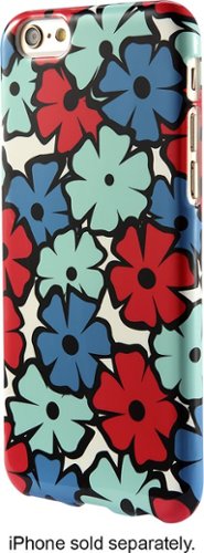  Insignia™ - Soft Shell Case for Apple® iPhone® 6 and 6s - Veronica Floral RGB