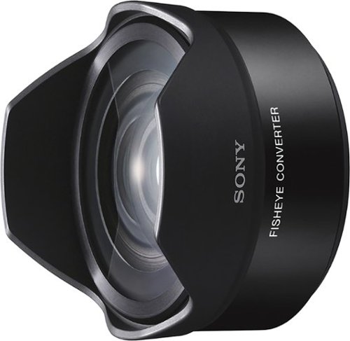  Sony - Fisheye Converter Lens for Select E-Mount Cameras - Black