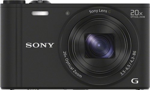  Sony - DSC-WX350 18.2-Megapixel Digital Camera - Black