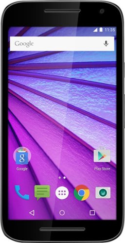  Virgin Mobile - Moto G (3rd Generation) with 8GB Memory Cell Phone - Black