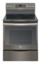 GE - 5.3 Cu. Ft. Self-Cleaning Freestanding Electric Convection Range-Front_Standard