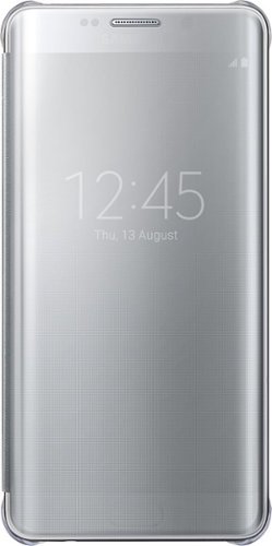  Clear View Case for Samsung Galaxy S6 edge Plus Cell Phones - Gray