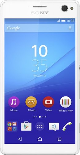  Sony - Xperia C4 4G with 16GB Memory Cell Phone (Unlocked) - White